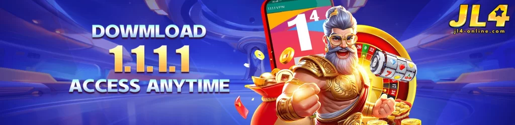 JL4 login register interface displayed on the download page for app installation and online casino access